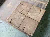 Betonnen houtlook tegels (ca.105 st) - afbeelding 1 van  3