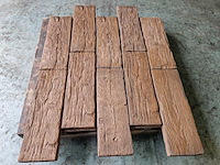 Betonnen houtlook tegels (ca.264 st) - afbeelding 3 van  4