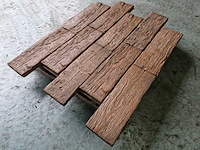 Betonnen houtlook tegels (ca.66 st) - afbeelding 4 van  4