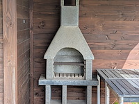 Betonnen tuinhaard/bbq