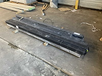Betonpalen antraciet (12x) - afbeelding 1 van  6