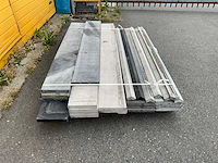 Betonplaten/betonafdeklat (26x) - afbeelding 1 van  4