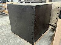 Betonplex opslagkist m. deksel 125x125x125cm (2x) - afbeelding 3 van  7