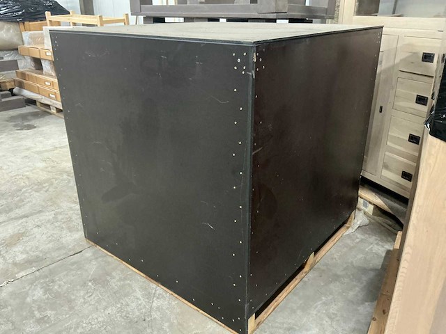 Betonplex opslagkist m. deksel 125x125x125cm (5x) - afbeelding 3 van  7