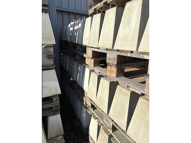 Betonpoer - grijs 25/25 x 15/15 x 35 cm h.o.h. 9cm m10 (220x) - afbeelding 5 van  8