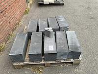 Betonpoer met draadeind 20x20x60 cm (9x) - afbeelding 1 van  4