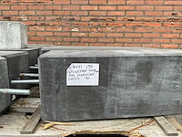Betonpoer met draadeind 20x20x60 cm (9x) - afbeelding 4 van  4