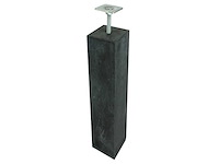 Betonpoer met montageplaat - m16 - 60x12x12 cm (3x) - afbeelding 1 van  5