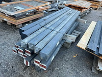 Betonschutting palen 10x10x280 cm (15x) - afbeelding 2 van  4