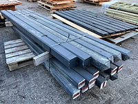 Betonschutting palen 10x10x280 cm (15x) - afbeelding 3 van  4