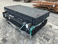 Betonschutting rotsmotief 4.8x20x184 cm (35x) - afbeelding 1 van  5