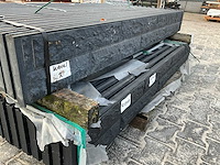 Betonschutting rotsmotief 4.8x20x184 cm (35x) - afbeelding 2 van  5