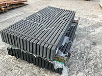 Betonschutting rotsmotief 4.8x20x184 cm (35x) - afbeelding 3 van  5