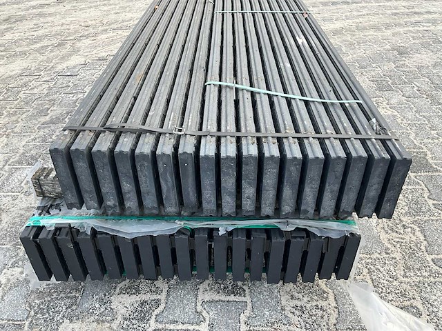 Betonschutting rotsmotief 4.8x20x184 cm (35x) - afbeelding 5 van  5