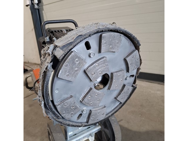 Betonschuurmachine - 280mm - 230v husqvarna, pg280, bouwjaar 2019 - afbeelding 10 van  10