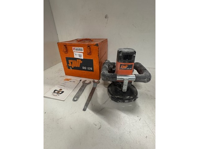 Betonschuurmachine spit, sg125, oranje - afbeelding 1 van  7