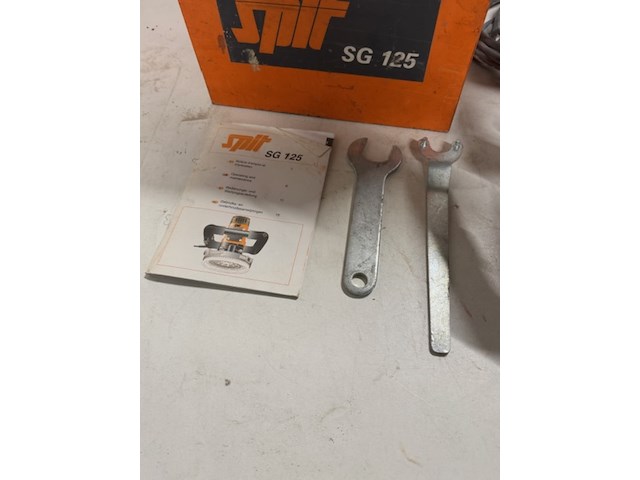 Betonschuurmachine spit, sg125, oranje - afbeelding 4 van  7