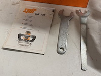 Betonschuurmachine spit, sg125, oranje - afbeelding 4 van  7