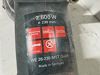 Betonslijper mvt, we 26-230 mvt quick - afbeelding 4 van  7