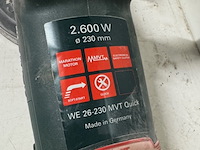 Betonslijper mvt, we 26-230 mvt quick - afbeelding 2 van  6