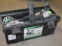 Betonslijpmachine eibenstock hbs 120.1 met enkele schijven in koffer. - afbeelding 2 van  2