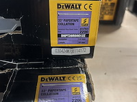 Betontacker, 2x koffer, 1x accu, 1x lader, spijkers dewalt - afbeelding 2 van  10