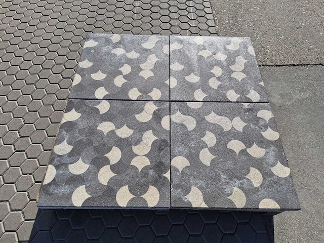 Betontegels voor de tuin (ca. 15,12m2) - afbeelding 3 van  4