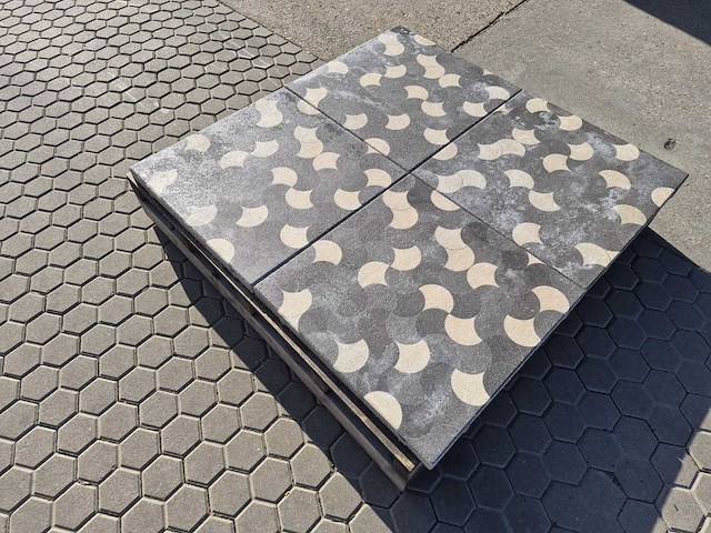 Betontegels voor de tuin (ca. 30,24m2) - afbeelding 2 van  4