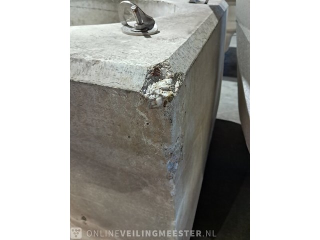 Betonvoet fundering, sam, beton sokkel xcharge, donkergrijs / antraciet, 2023 - afbeelding 2 van  10