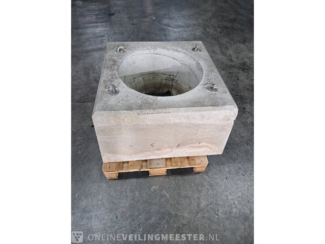 Betonvoet fundering, sam, beton sokkel xcharge, donkergrijs / antraciet, 2023 - afbeelding 1 van  10