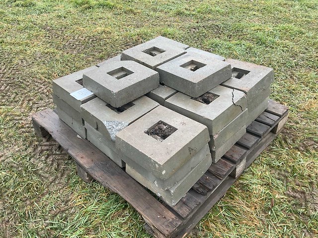 Betonvoet ten behoeve van verkeersschild (30x) - afbeelding 2 van  2