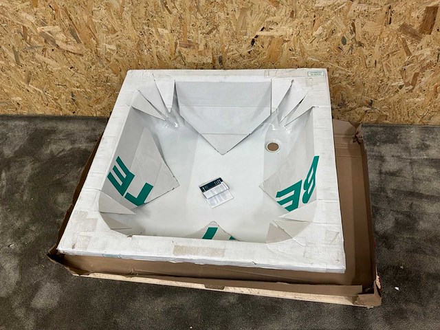 Bette diep douchebak 90 x 90 x 28 cm wit - afbeelding 5 van  7