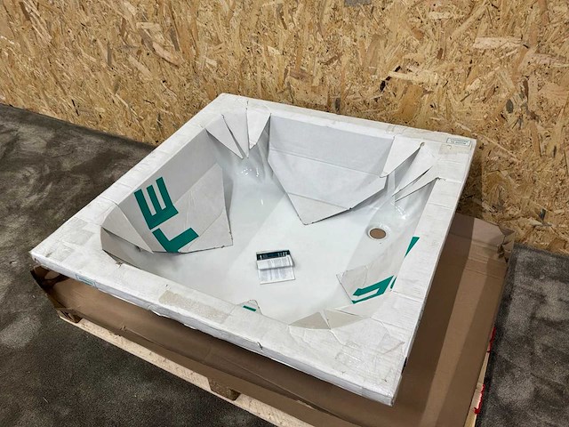 Bette diep douchebak 90 x 90 x 28 cm wit - afbeelding 3 van  7