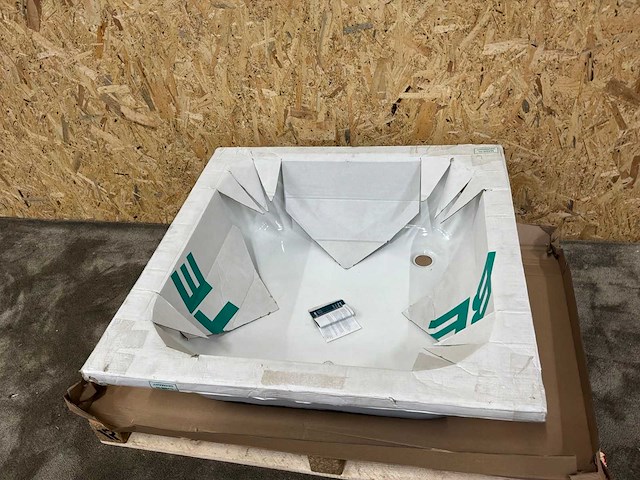 Bette diep douchebak 90 x 90 x 28 cm wit - afbeelding 4 van  7