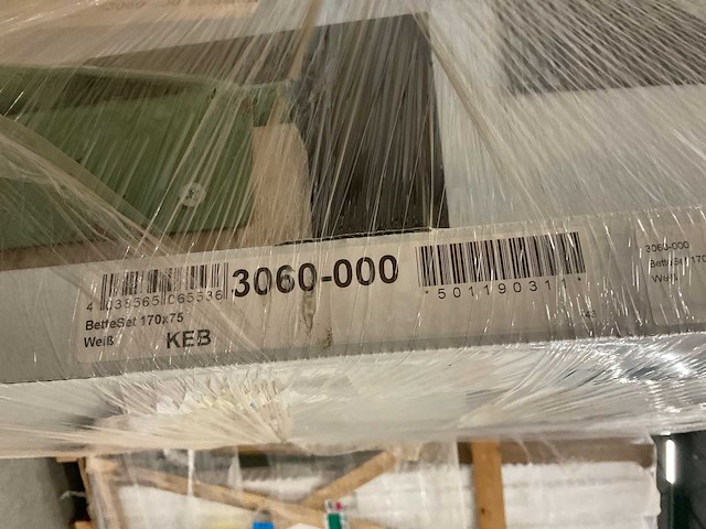 Bette set 170x75cm 3060 inbouwbad - afbeelding 4 van  4