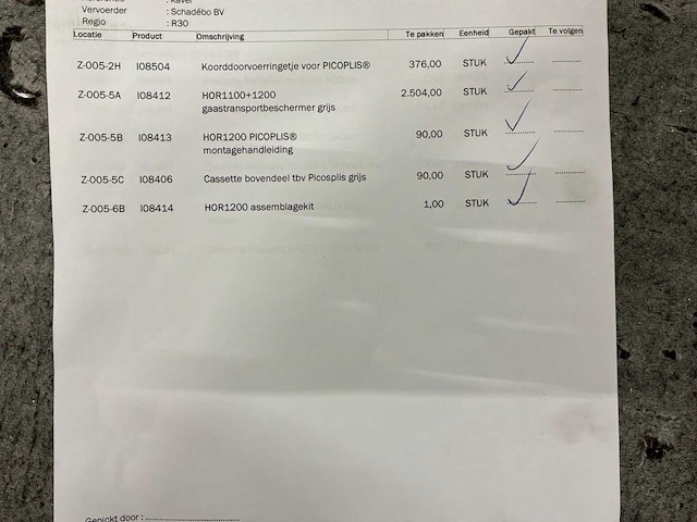 Bettio schuifhor volledige partij bevestigingsmateriaal - afbeelding 25 van  45
