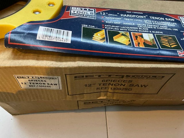 Betts tools 12” zaag (12x) - afbeelding 2 van  3