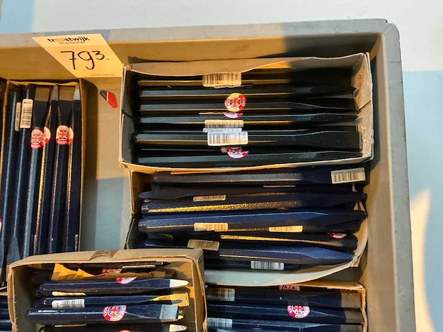 Betts tools beitels in plastic krat - afbeelding 3 van  4