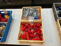 Betts tools handgereedschap in plastic krat (2x) - afbeelding 1 van  3
