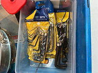 Betts tools handgereedschap in plastic krat - afbeelding 2 van  5