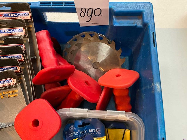 Betts tools handgereedschap in plastic krat - afbeelding 3 van  5