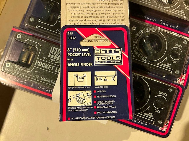 Betts tools pocket level waterpas (15x) - afbeelding 3 van  3