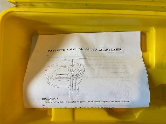 Betty tools ufo laserwaterpas - afbeelding 3 van  4