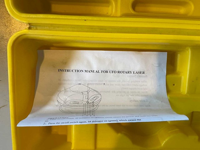 Betty tools ufo laserwaterpas - afbeelding 3 van  4