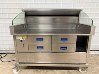 Beuk - mobiele rvs koelwerkbank/werkunit - afbeelding 2 van  9