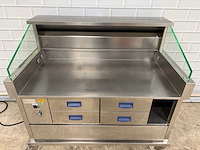 Beuk - mobiele rvs koelwerkbank/werkunit - afbeelding 3 van  9