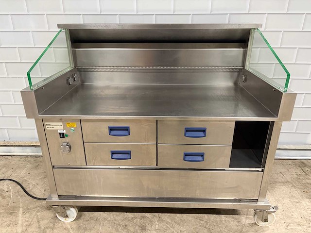 Beuk - mobiele rvs koelwerkbank/werkunit - afbeelding 9 van  9