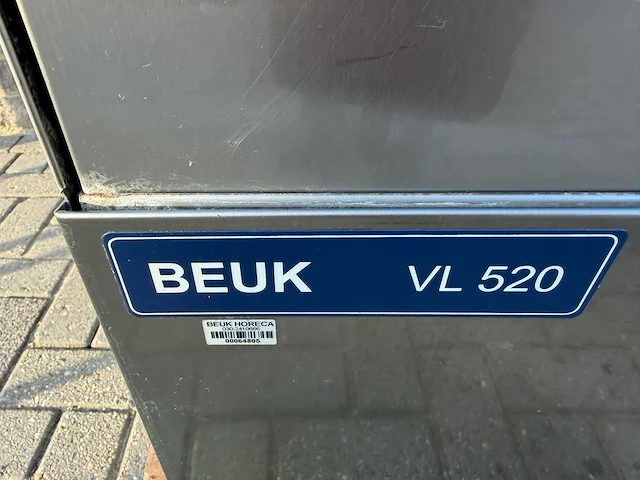 Beuk - vl 520 - korvenvaatwasmachine - afbeelding 3 van  3