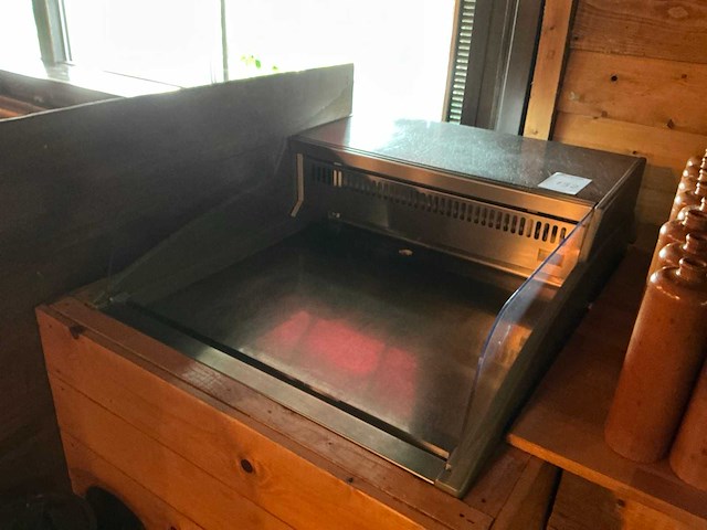 Beuk horeca rvs inbouw koelvitrine met afvoer - afbeelding 1 van  5