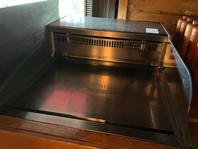 Beuk horeca rvs inbouw koelvitrine met afvoer - afbeelding 3 van  5